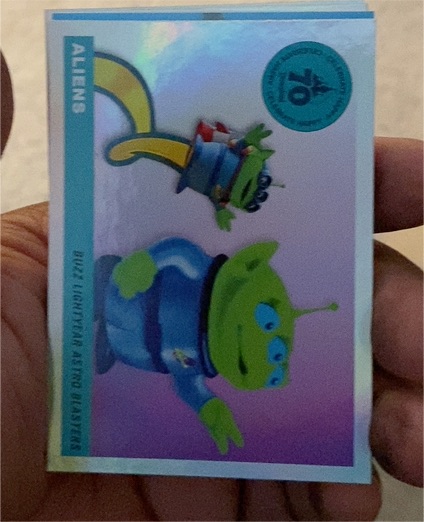 2025 Topps Disneyland 70th Anniversary #T55-3 Aliens — front