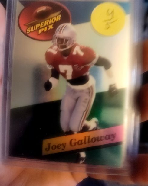 1995 Superior Pix Instant Impact #4 Joey Galloway — front