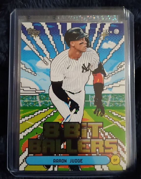 2026 Topps Celebrations #8B-10 Aaron Judge 8 Bit Ballers — front