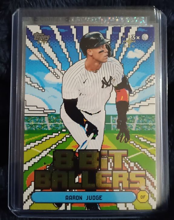 2026 Topps Celebrations #8B-10 Aaron Judge 8 Bit Ballers — front
