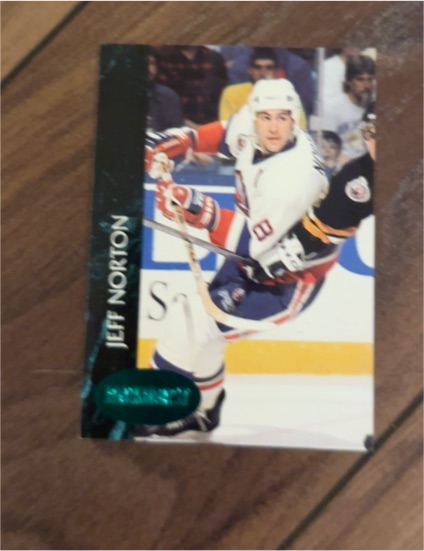1992-93 Parkhurst Emerald Ice #337 Jeff Norton — front
