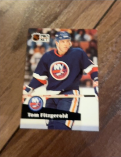 1991 Pro Set #431 Tom Fitzgerald — front