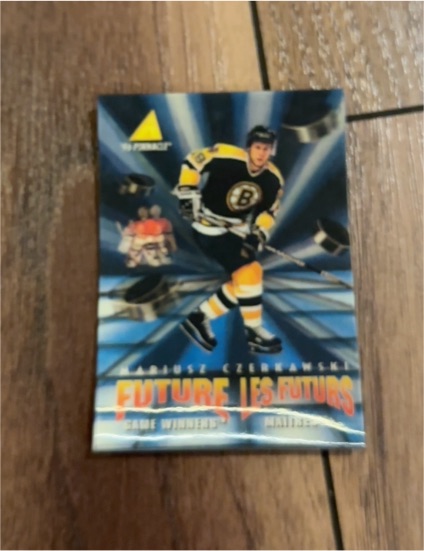 1995-96 Pinnacle McDonald's #MCD-37 Mariusz Czerkawski Boston Bruins — front