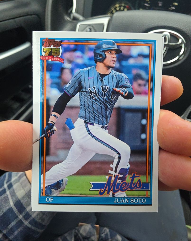 2026 Topps Series 1 #T91-82 Juan Soto — front