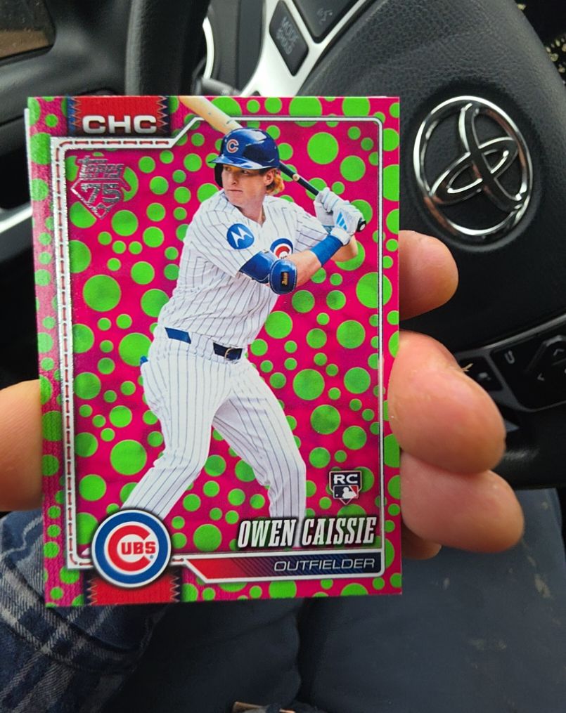 2026 Topps Series 1 #233 Owen Caissie — front