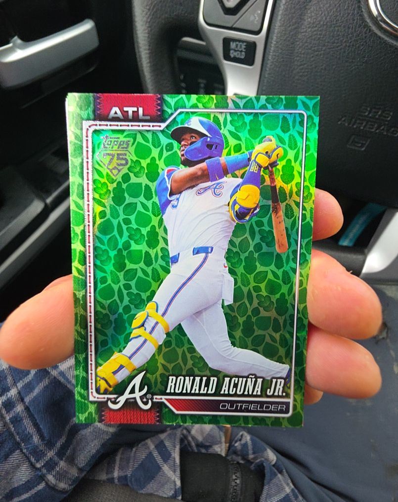2026 Topps Series 1 #50 Ronald Acuña Jr. — front