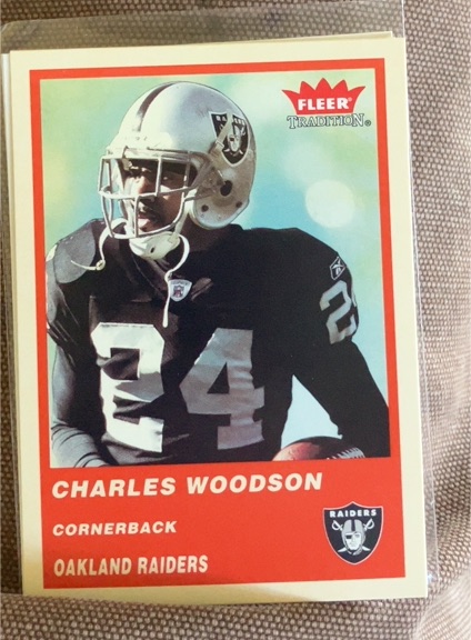 2004 Fleer Tradition #182 Charles Woodson — front