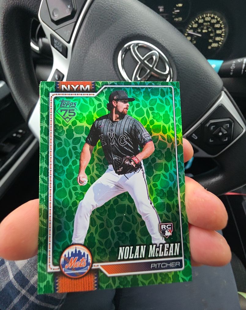 2026 Topps Series 1 #214 Nolan McLean — front
