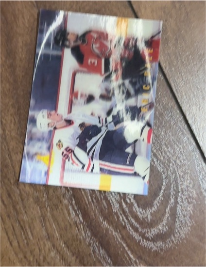 1990 McDonald's NHL Eric Daze Ice Breakers Card — front