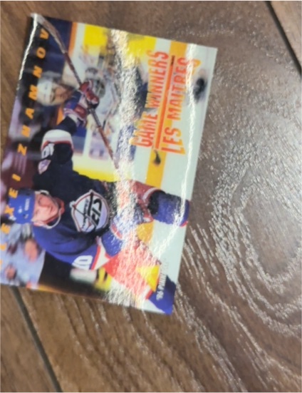 1995-96 Pinnacle McDonald's Game Winner #MCD-03 Alexei Zhamnov — front