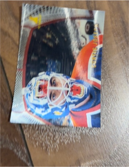 1994 Pinnacle #1 Patrick Roy Rink Collection — front