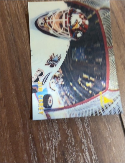 1996 McDonald's Pinnacle Ice Breakers 3D Jim Carey — front