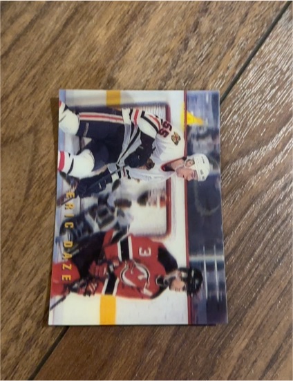 1996 Pinnacle McDonald's 3D Ice Breakers #MCD3 Eric Daze — front