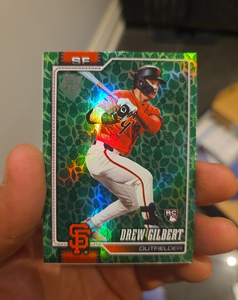 2026 Topps Series 1 #155 Drew Gilbert — front