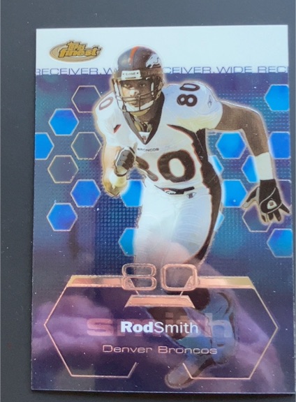 2003 Topps Finest #19 Rod Smith — front