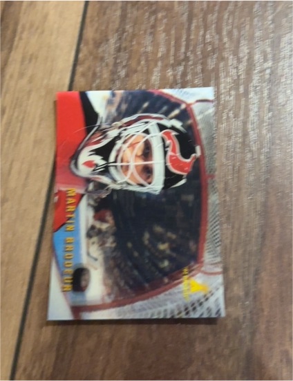 1996-97 Pinnacle McDonald's #MCD33 Martin Brodeur — front