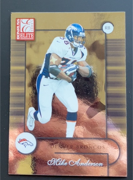 2001 Donruss Elite #27 Mike Anderson — front