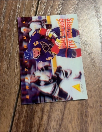 1994-95 Pinnacle #7 Brett Hull — front