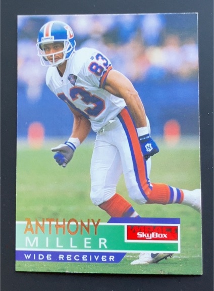 1995 SkyBox Impact #44 Anthony Miller — front