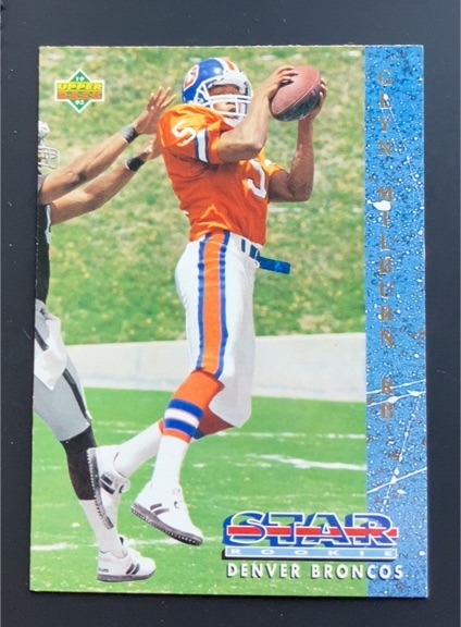 1993 Upper Deck #22 Glyn Milburn — front
