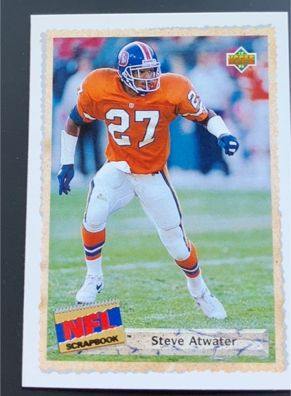 1992 Upper Deck #518 Steve Atwater — front