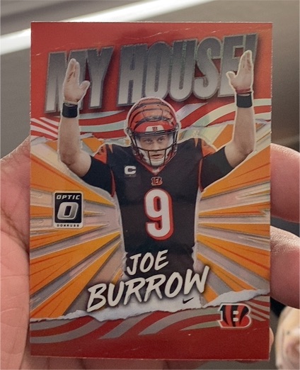 2021 Donruss Optic My House #MH-11 Joe Burrow — front