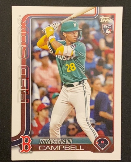 2025 Topps Update #CC3-1 Kristian Campbell — front