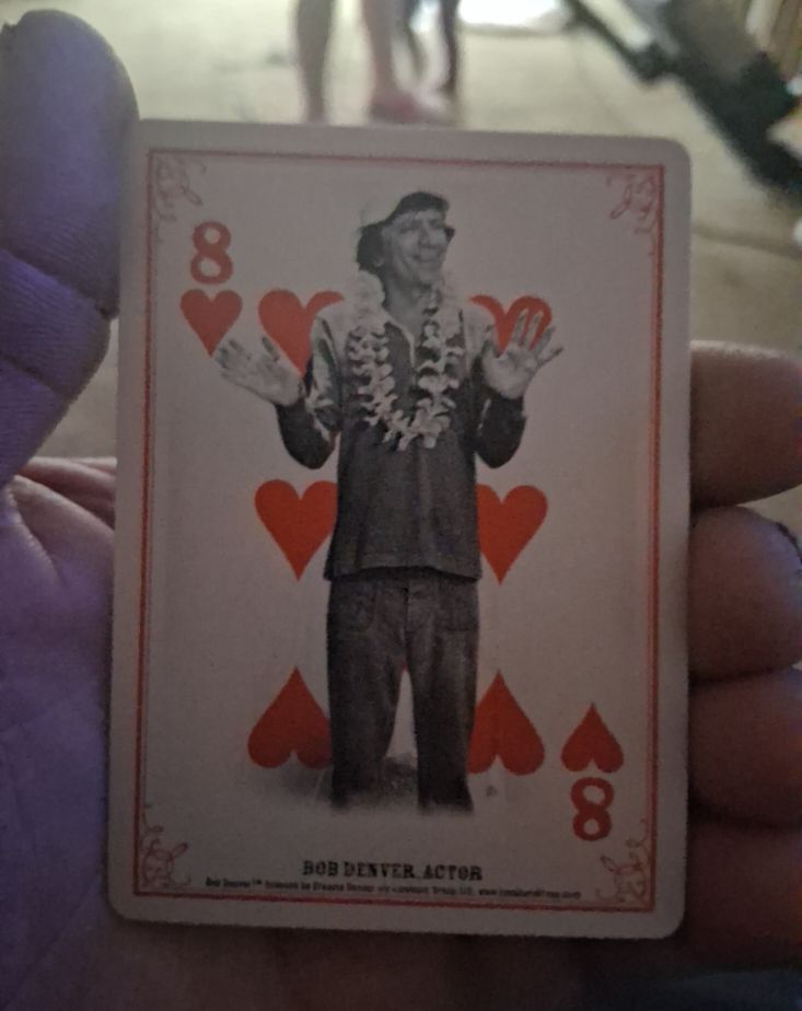 2013 Panini Golden Age Playing Cards #8 Bob Denver — front