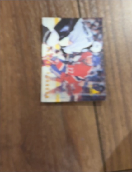 1995 Pinnacle Sportflix Hockey Card — front