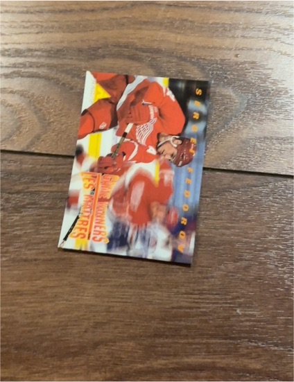 1995-96 Pinnacle McDonald's #MCD-17 Sergei Fedorov — front