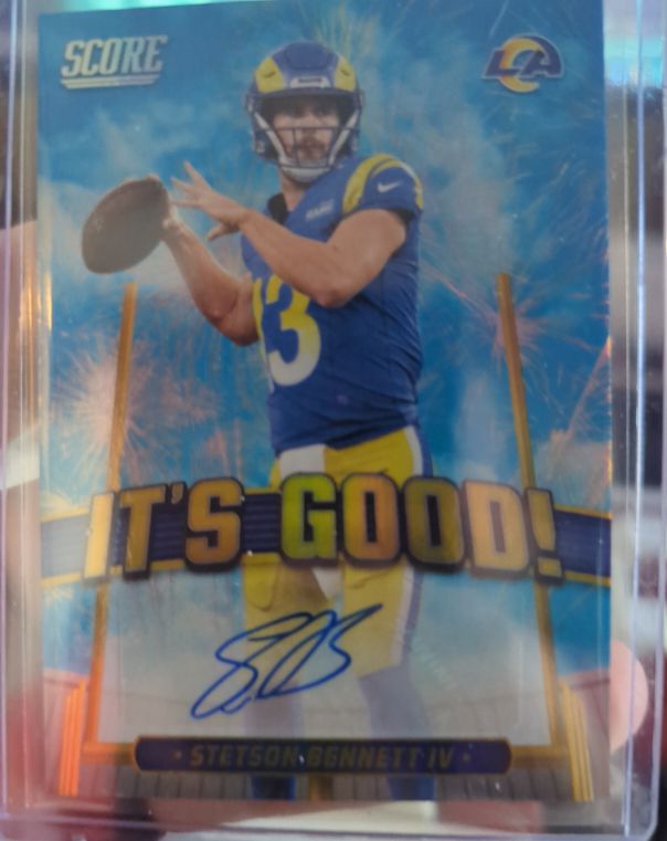 2025 Panini Score It's Good! #IGG-SBT Stetson Bennett IV — front