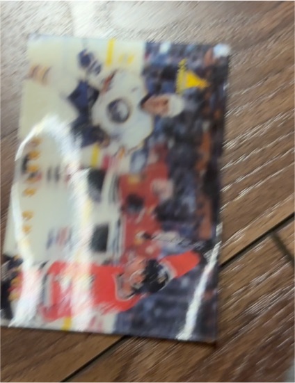 1996 McDonald's Ice Breakers Patrick Roy Colorado Avalanche — front