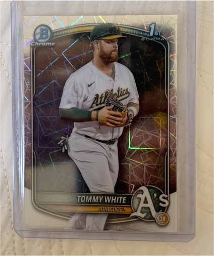 2025 Bowman Chrome #BCP-251 Tommy White — front