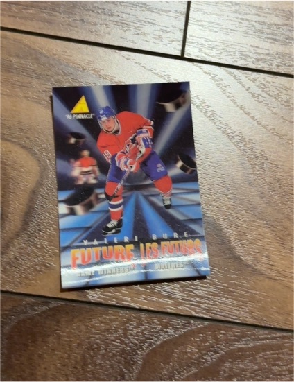 1995 Pinnacle McDonald's #MCD34 Valeri Bure — front