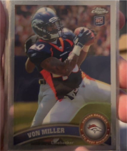 2011 Topps Chrome #212 Von Miller — front