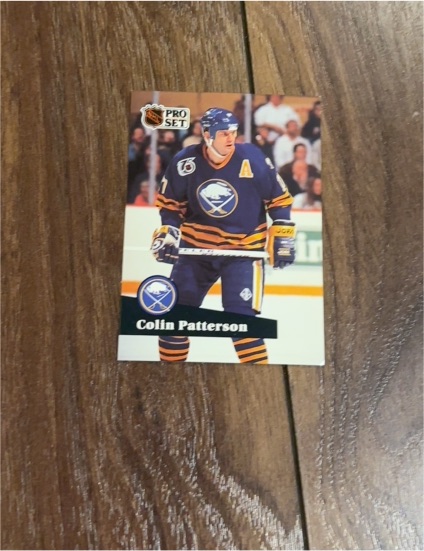 1991-92 Pro Set #356 Colin Patterson — front