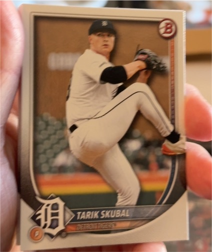 2025 Bowman #20 Tarik Skubal — front