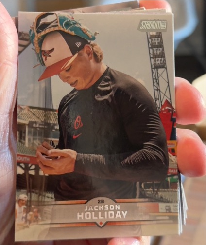 2025 Topps Stadium Club #73 Jackson Holliday — front