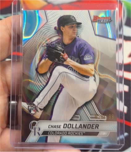 2025 Bowman's Best #30 Chase Dollander — front
