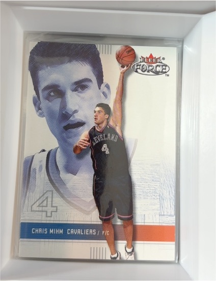 2001-02 Fleer Force #23 Chris Mihm — front