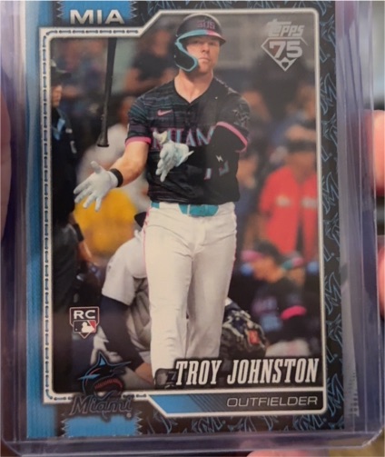 2026 Topps Series 1 #317 Troy Johnston — front