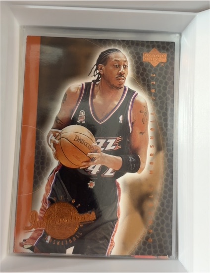 2001-02 Upper Deck Inspirations #28 Antawn Jamison — front