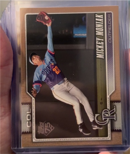 2026 Topps Series 1 #195 Mickey Moniak — front