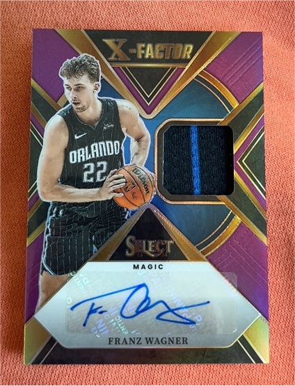 2023-24 Panini Select X-Factor #XFS-WAG Franz Wagner — front