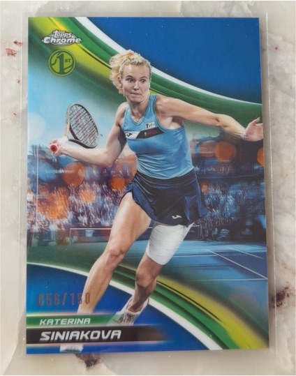 2024 Topps Chrome #66 Katerina Siniakova — front