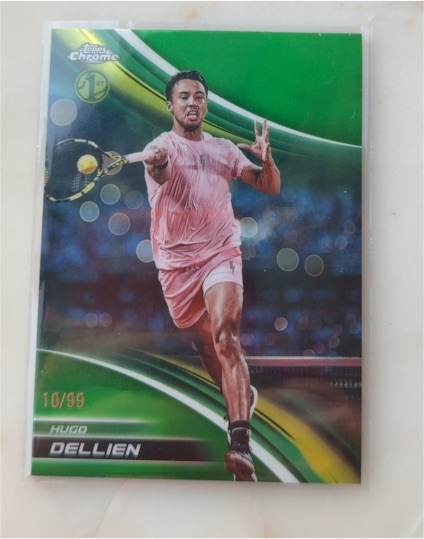2025 Topps Chrome Tennis #134 Hugo Dellien — front