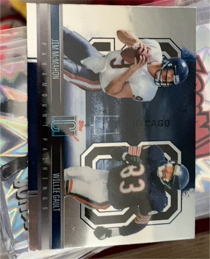 2024 Topps Signature Class #PP-10 Jim McMahon & Willie Gault Paramount Pairings — front