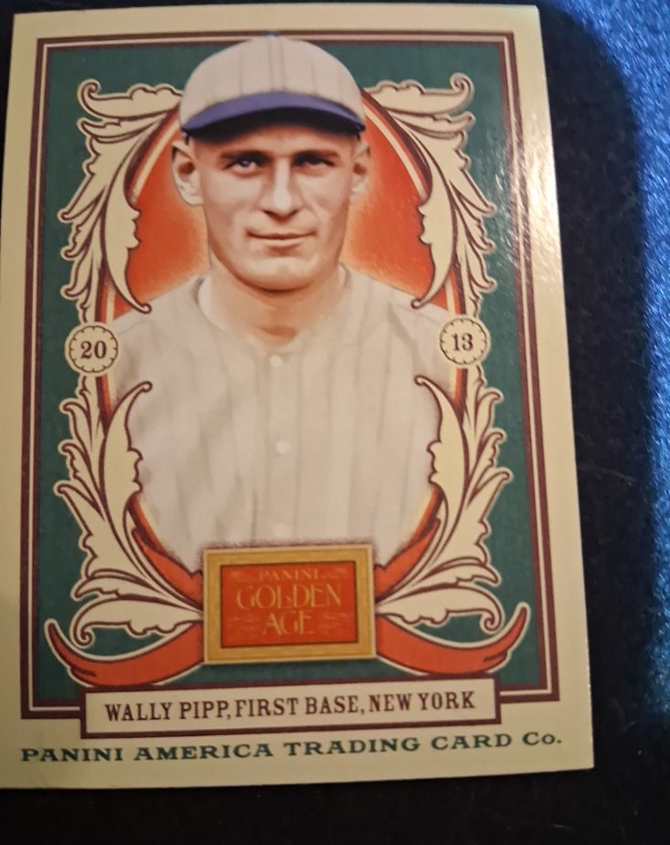 2013 Panini Golden Age #42 Wally Pipp — front