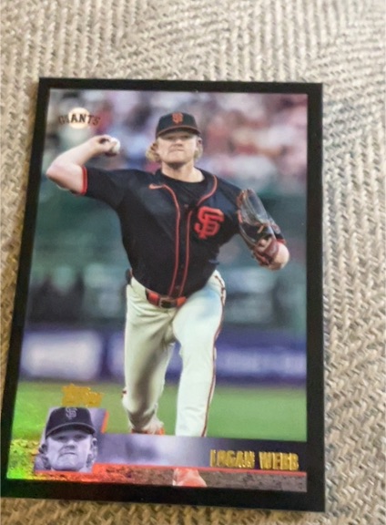 2025 Topps Archives #189 Logan Webb — front
