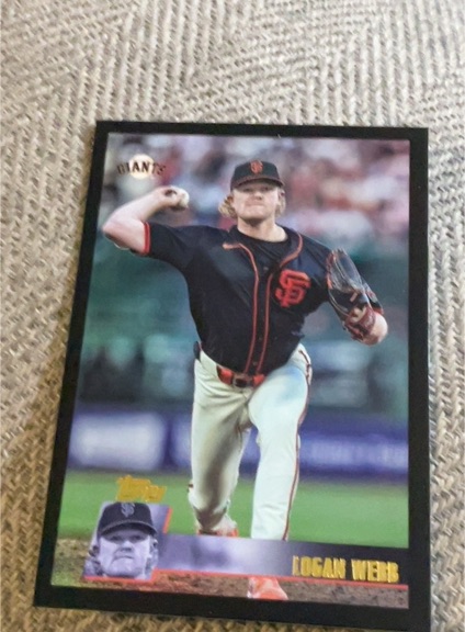 2025 Topps Archives #189 Logan Webb — front